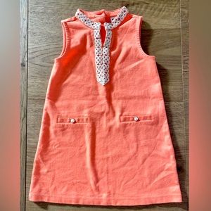 Janie and Jack orange sleeveless dress!! Girl’s size 4!!